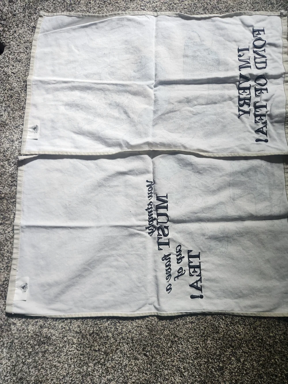 Disney Alice In Wonderland 2 Pack Tea Towels
